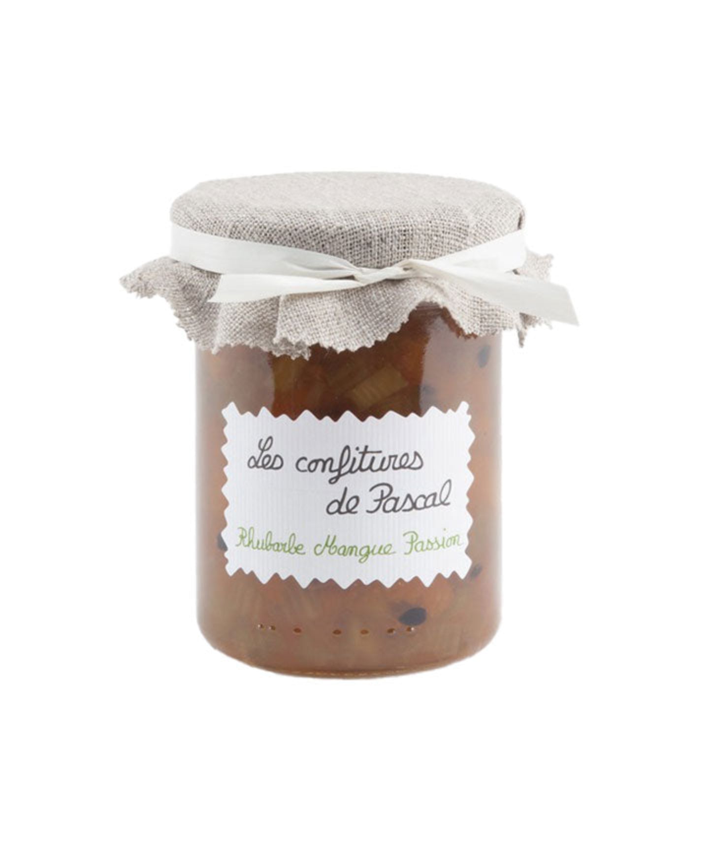 Confiture extra artisanale rhubarbe mangue passion - Bio