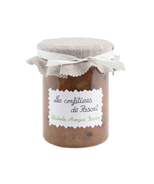 Confiture extra artisanale rhubarbe mangue passion - Bio