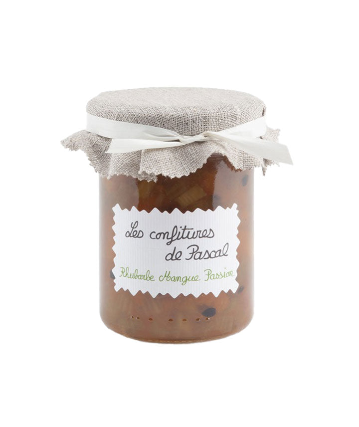 Confiture extra artisanale rhubarbe mangue passion - Bio