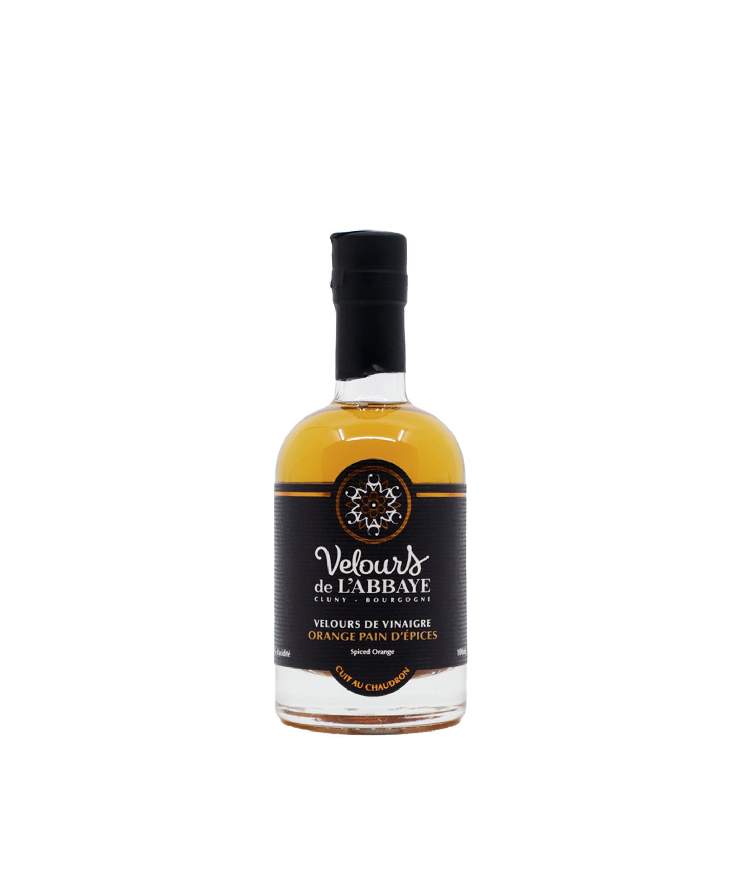 Velours de vinaigre à l'orange et pain d’épices