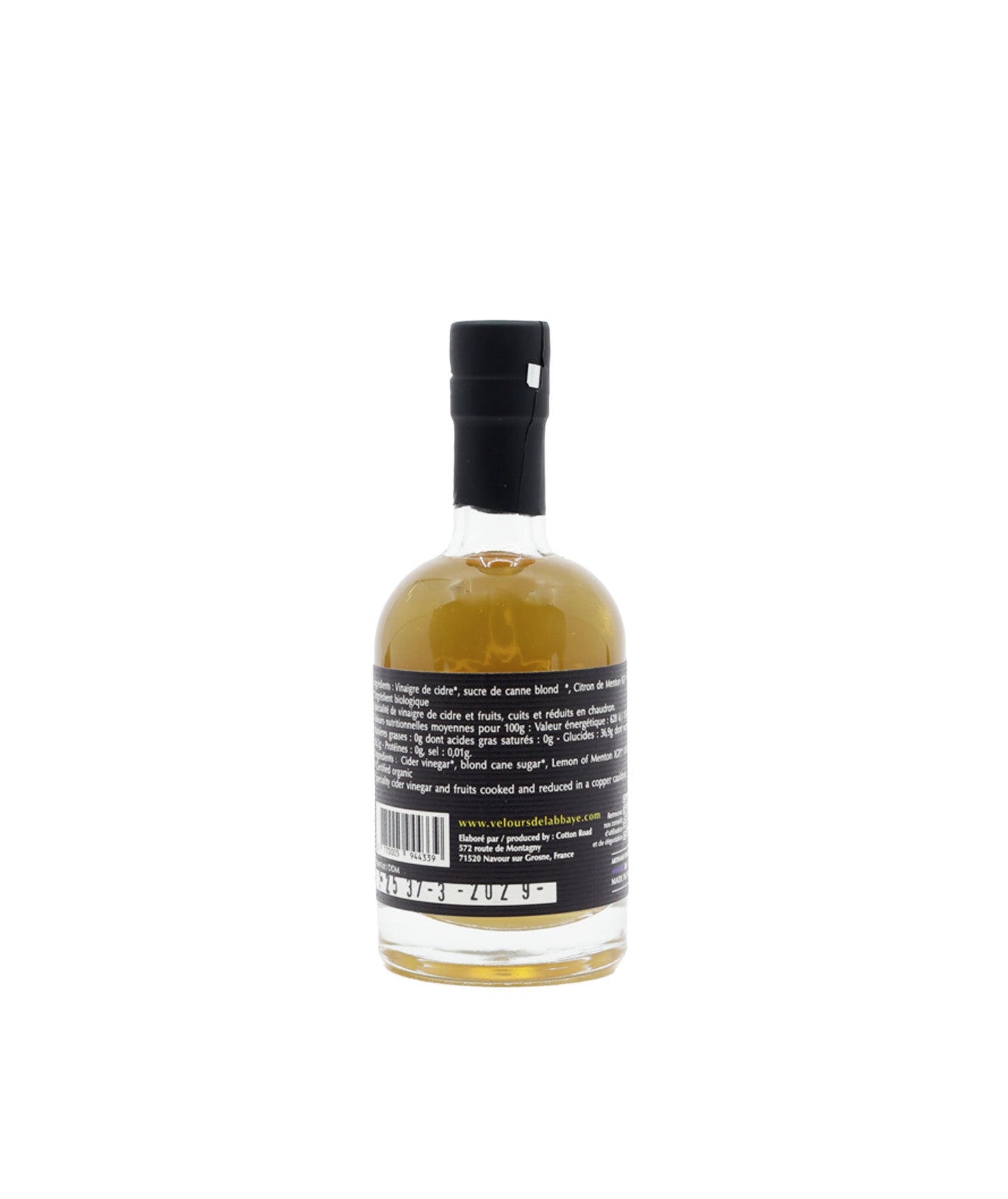 Velours de vinaigre Citron de Menton