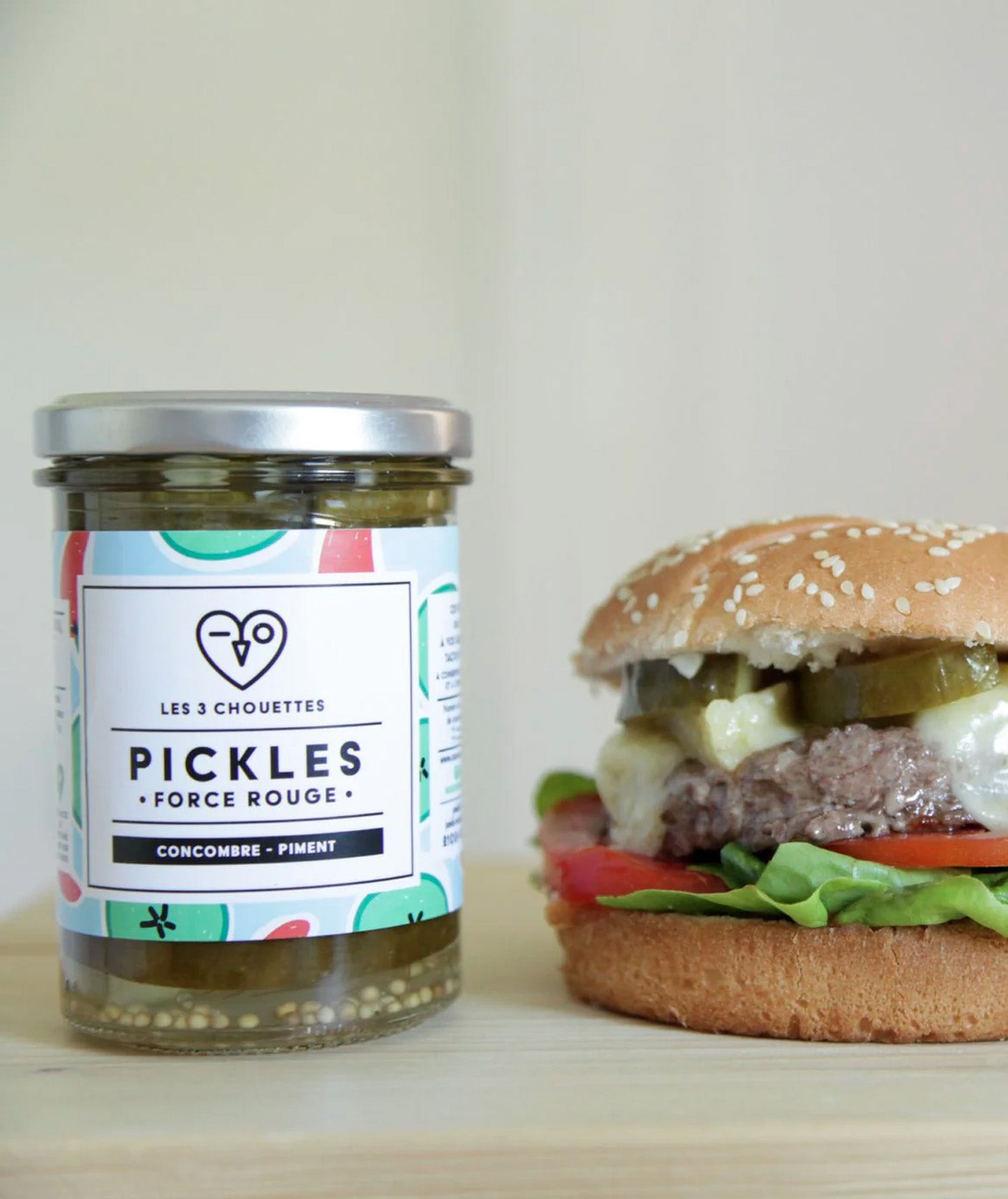 Pickles concombre au piment- Bio