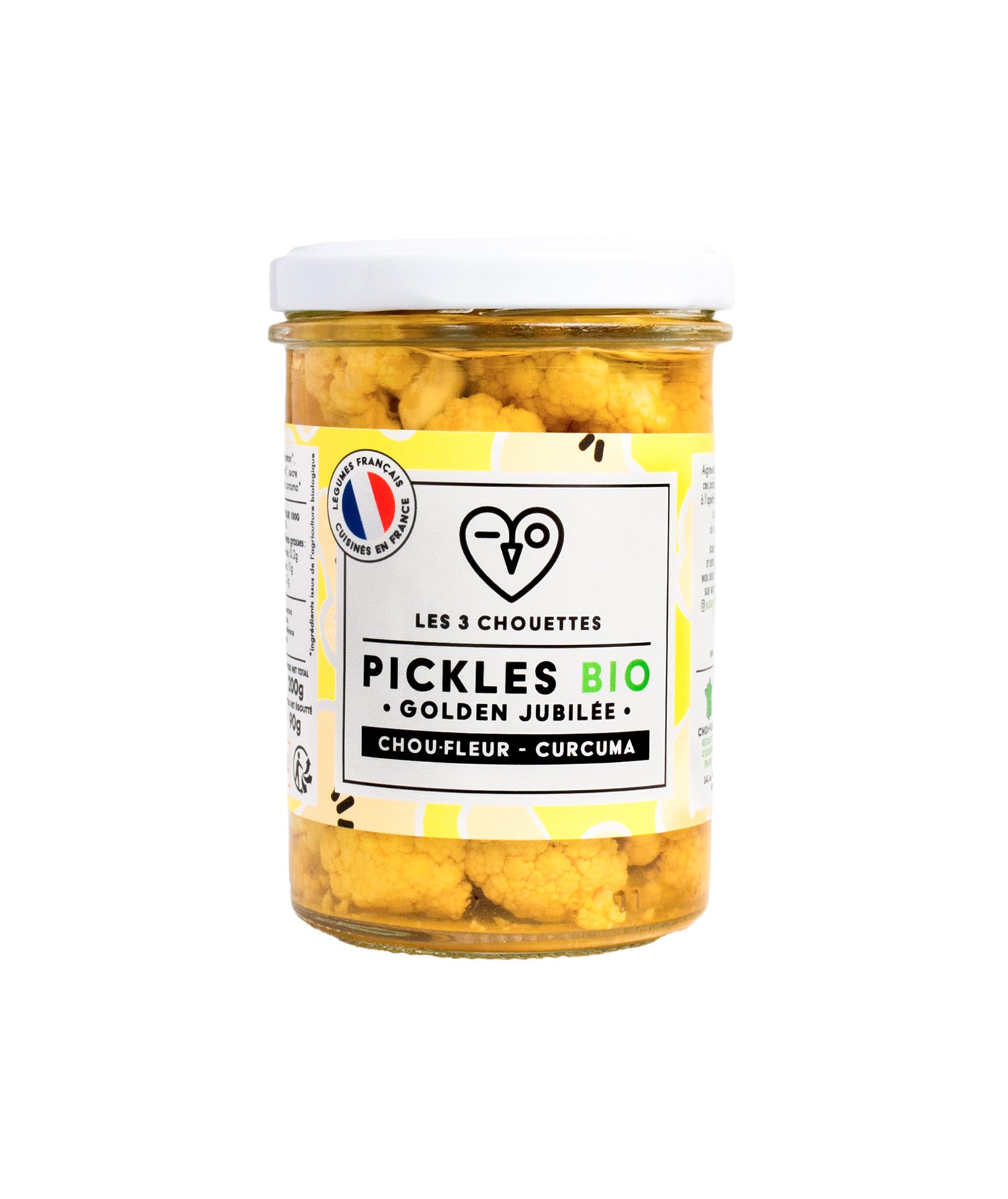 Pickles de choux-fleur curcuma - Bio