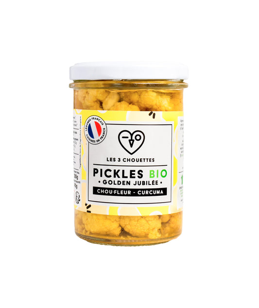 Pickles de choux-fleur curcuma - Bio