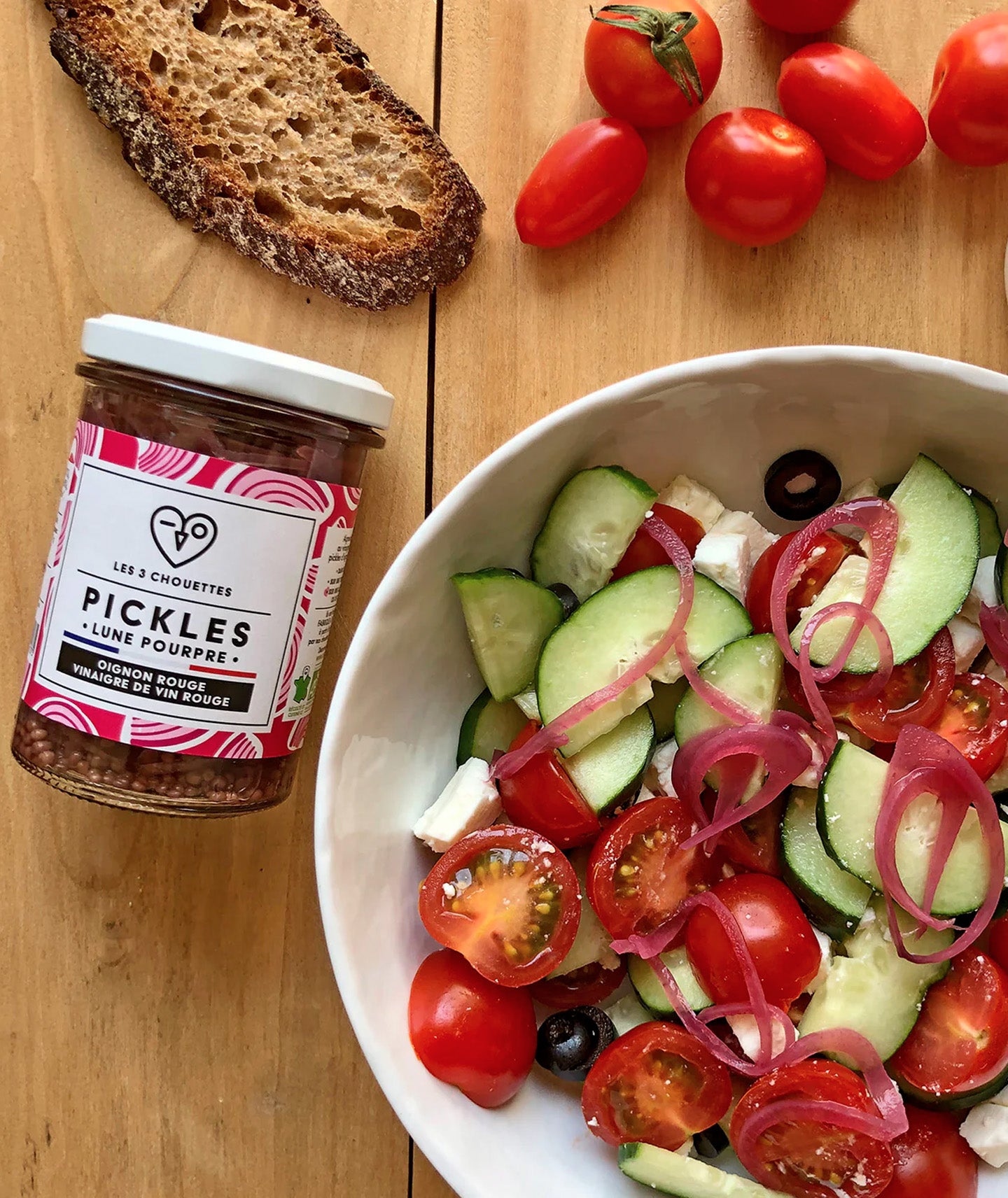 Pickles oignon vinaigrette - Bio