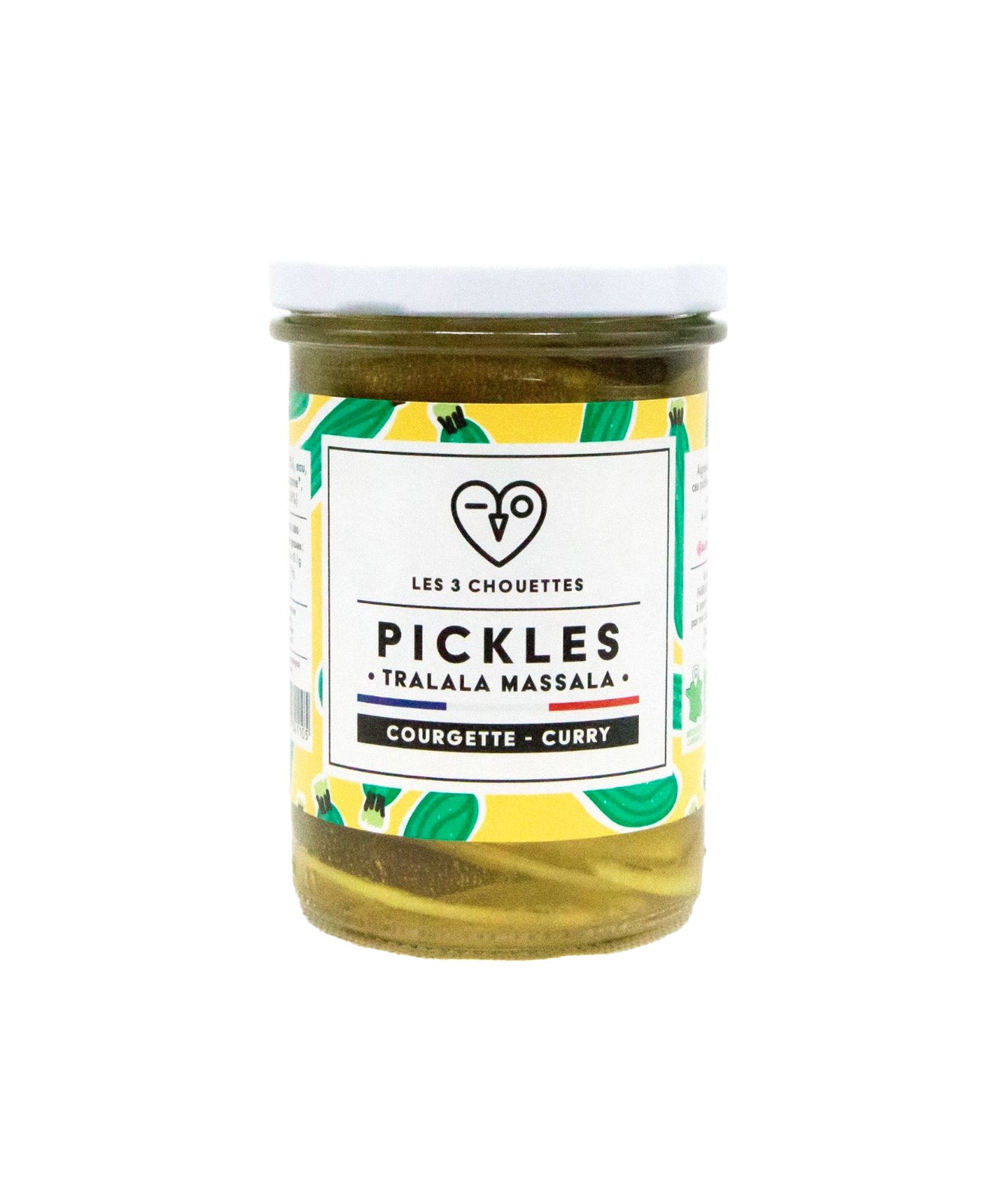 Pickles courgette au curry - Bio