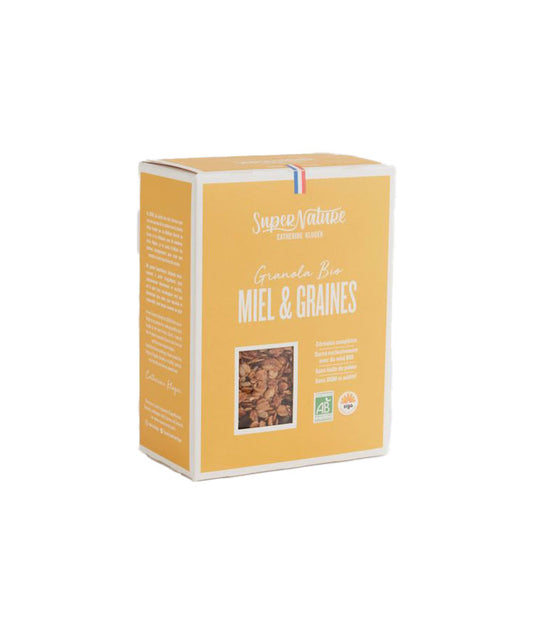 Granola miel et graines bio