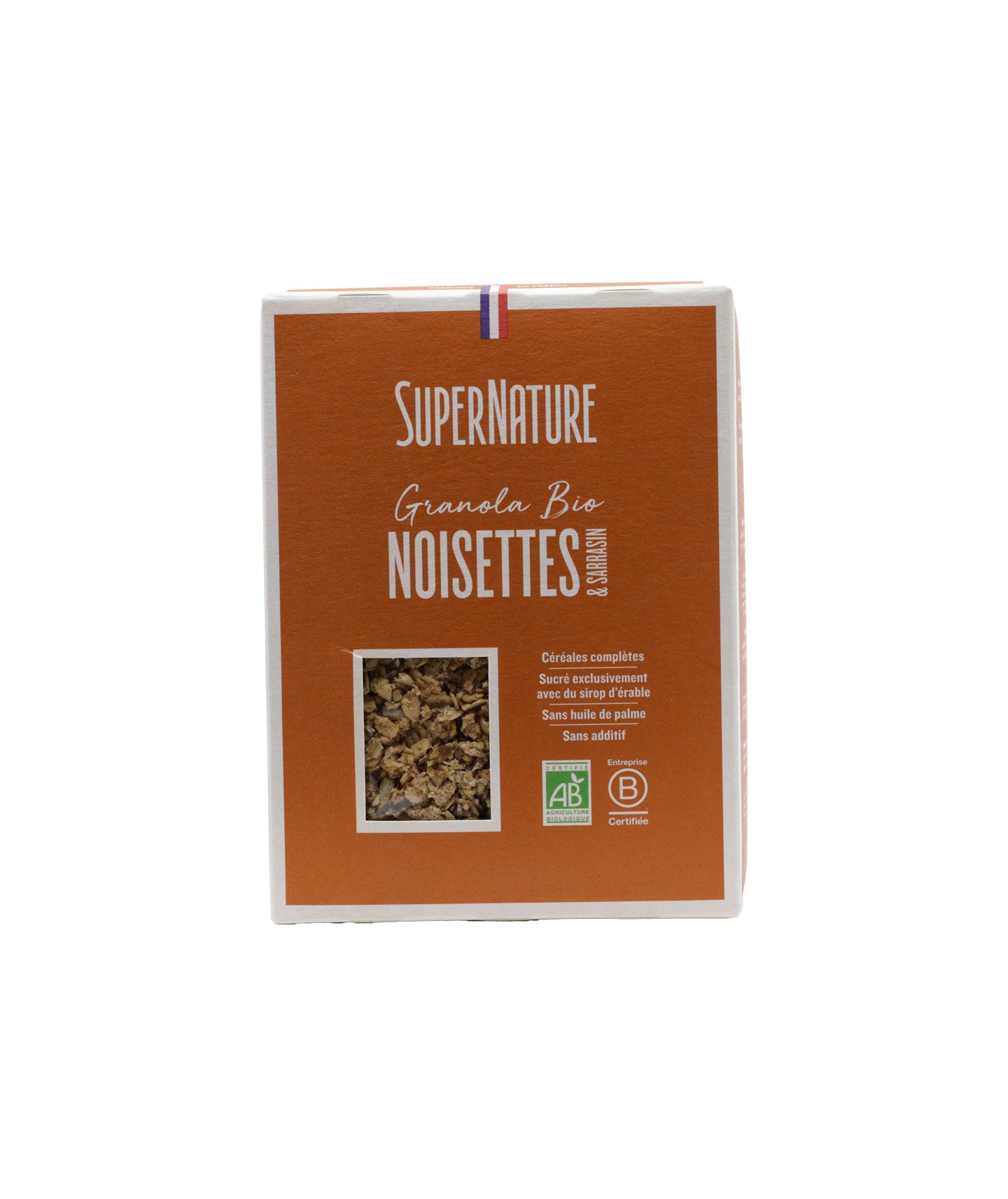 Granola noisettes et sarrasin bio
