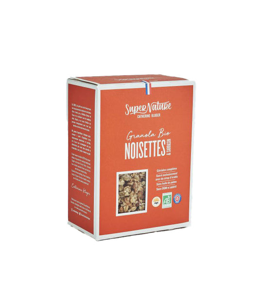 Granola noisettes et sarrasin bio