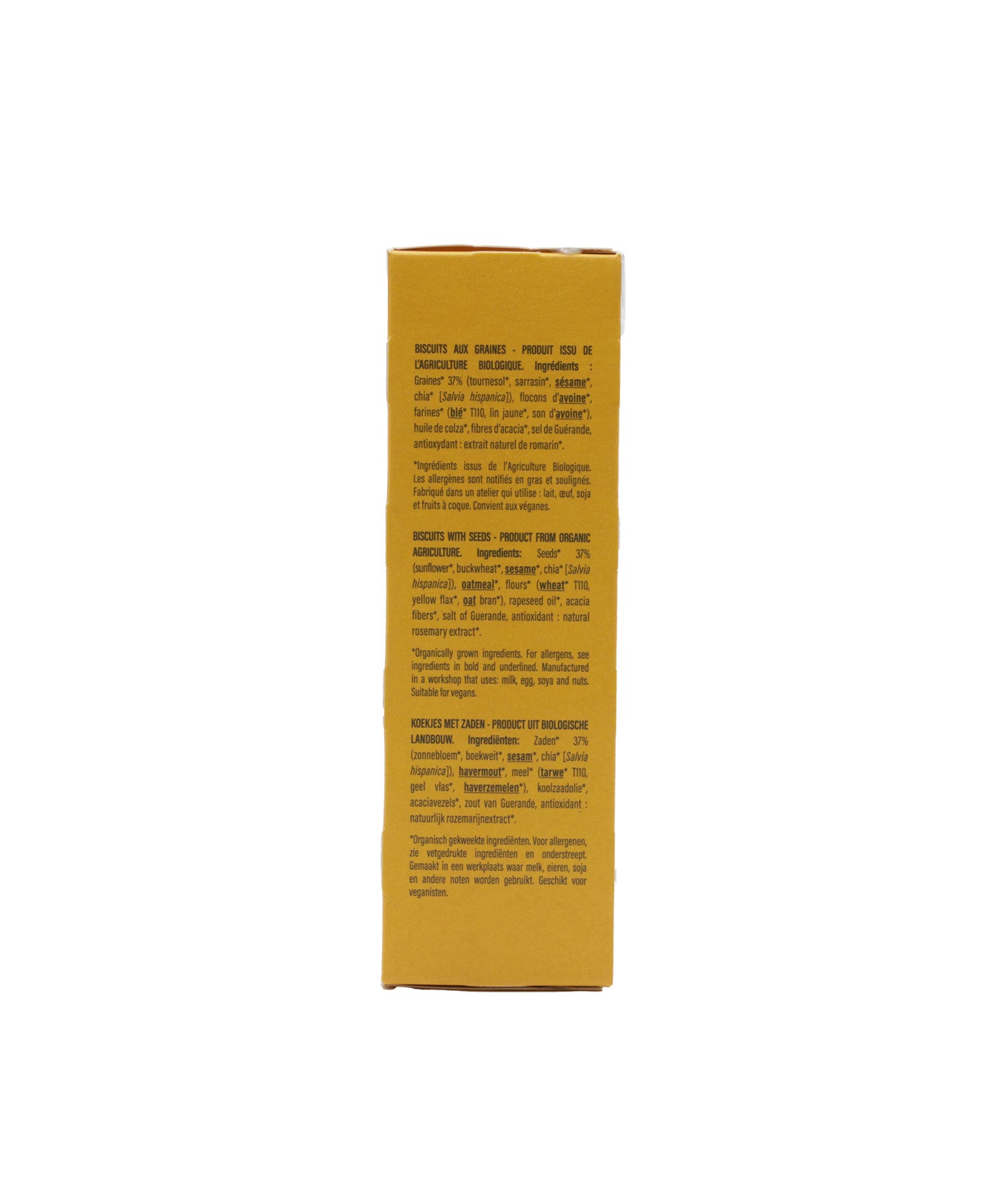 Boite de 12 craquants nature bio