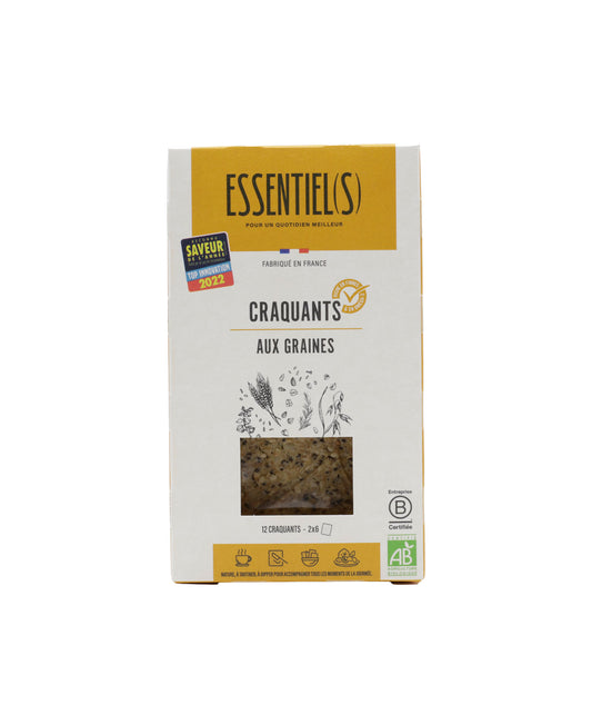 Boite de 12 craquants nature bio