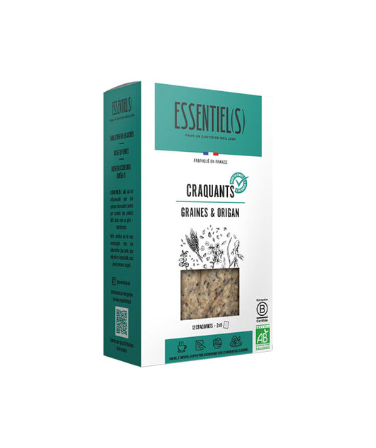 Boite de 12 craquants origan bio
