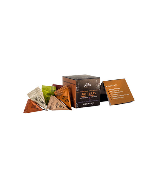 Coffret assemblages d'épices pour foie gras