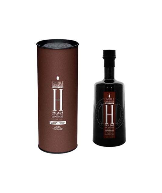Huile d'olive sélection fruité mur Domaine de Leos avec étui - 25cl