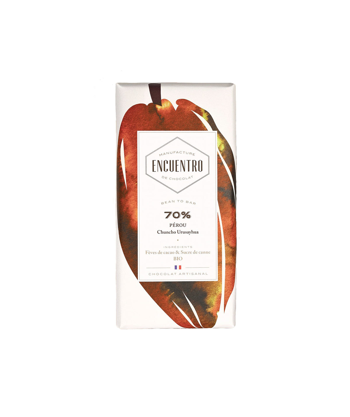 Tablette chocolat noir 70% perou bio