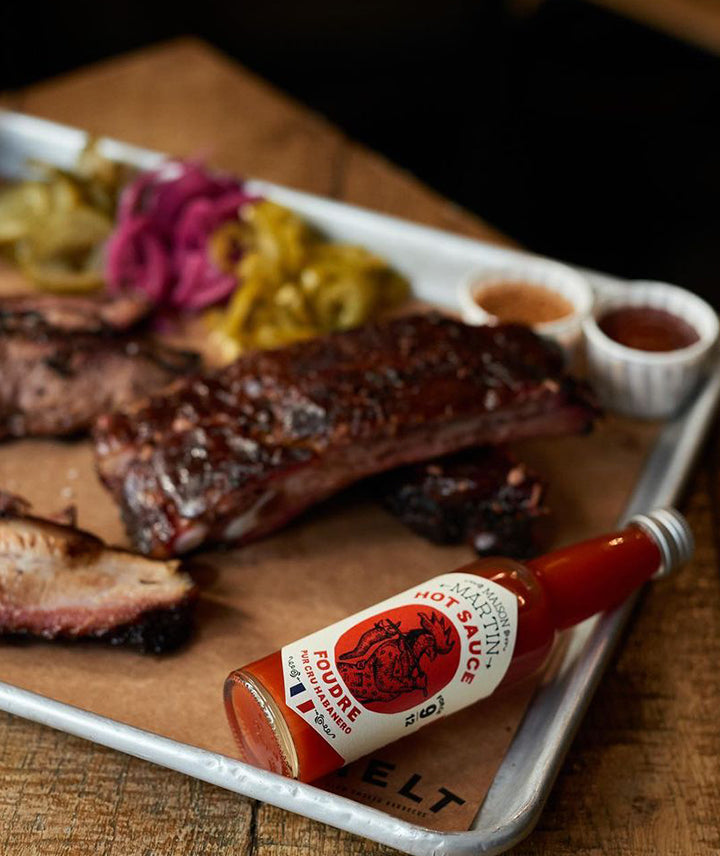 Sauce piquante foudre - Pur cru habanero rouge
