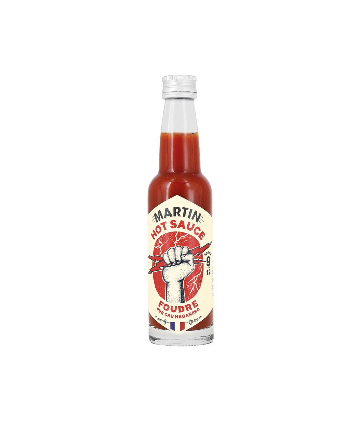Sauce piquante foudre - Pur cru habanero rouge
