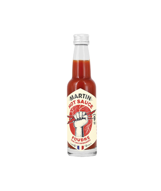 Sauce piquante foudre - Pur cru habanero rouge