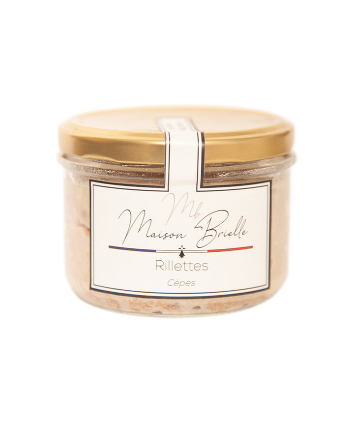 Rillettes de porc aux cèpes
