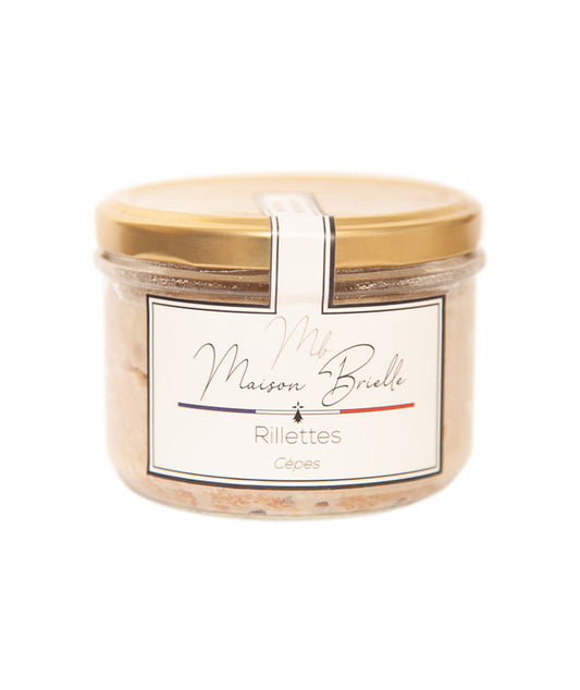 Rillettes de porc aux cèpes