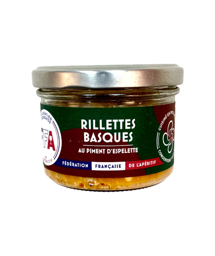 Rillettes Basques au piment d’Espelette