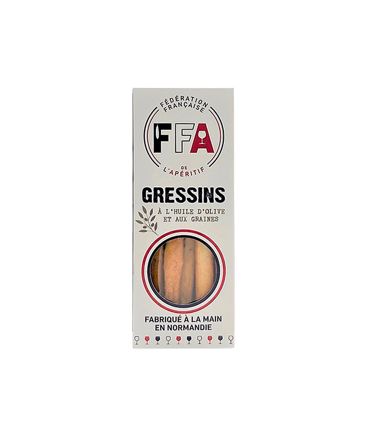 Gressins à l'huile d'olive et aux graines