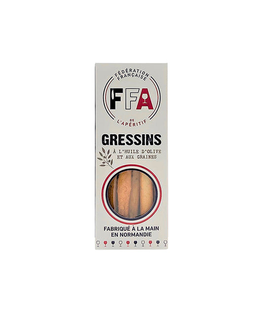 Gressins à l'huile d'olive et aux graines