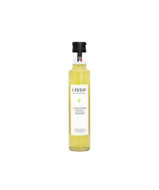 Sirop concombre et citron
