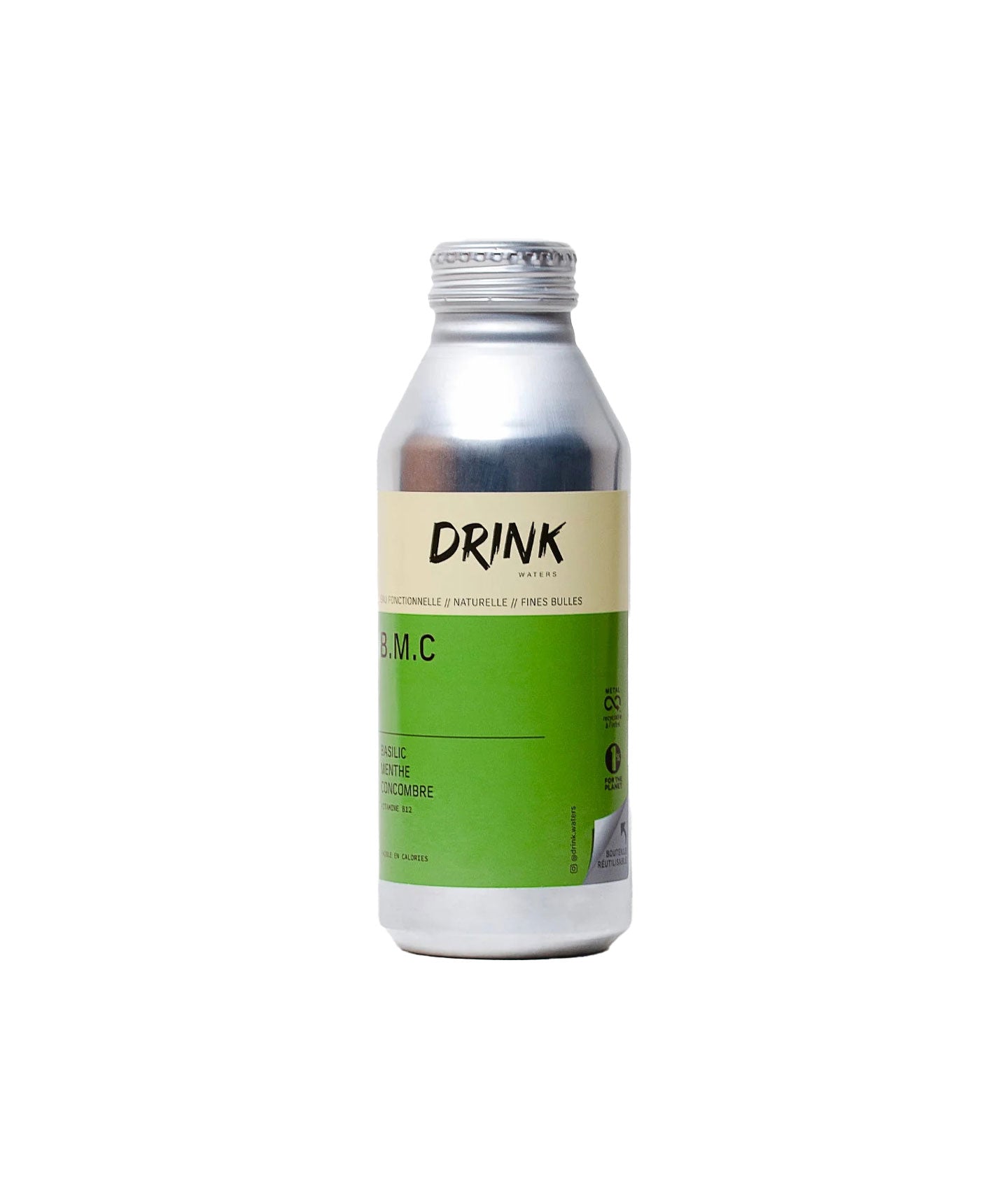 Drink B.M.C (basilic, menthe, concombre)