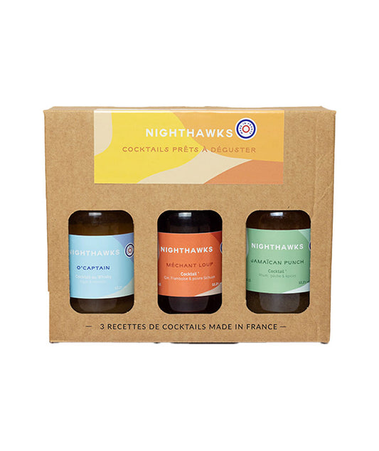 Coffret 3 cocktails