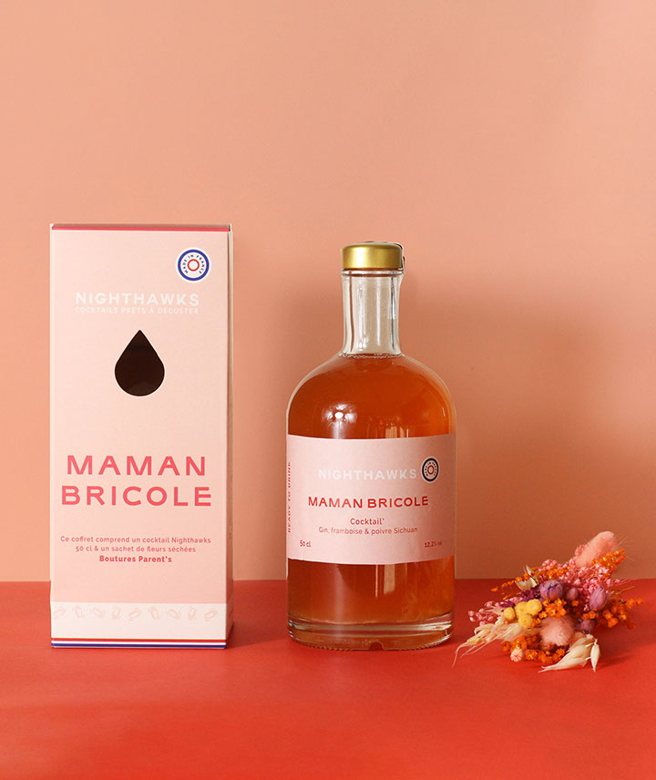Coffret cocktail "Maman Bricole"