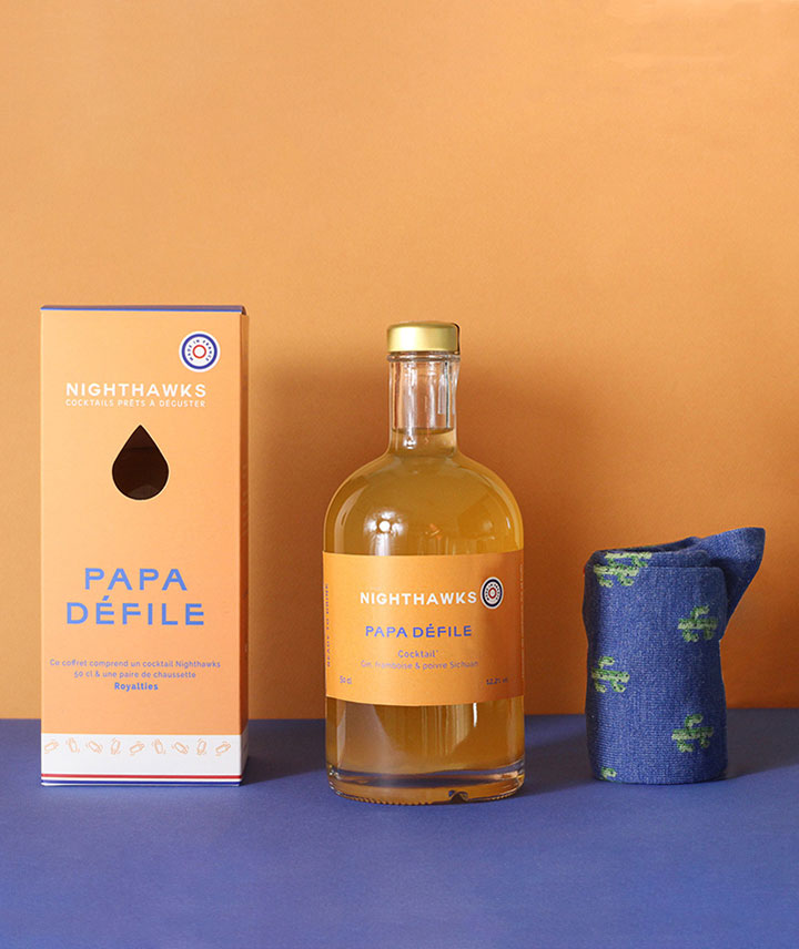 Coffret cocktail "Papa Défile"
