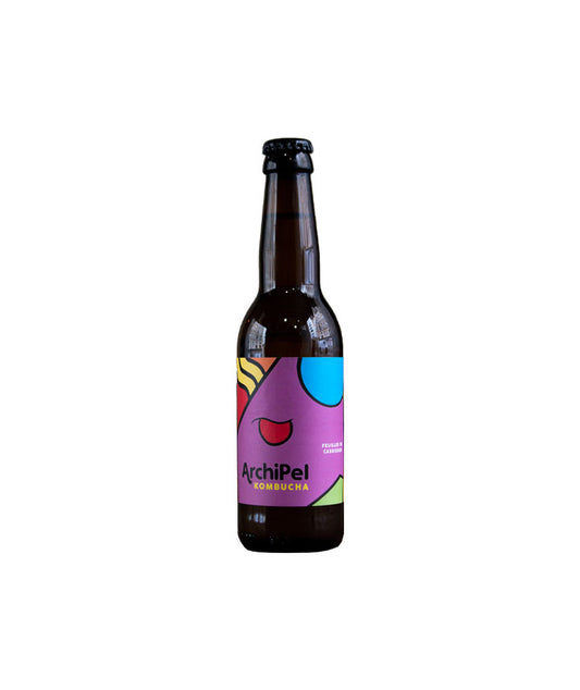 Kombucha feuilles de cassissier vue face aux Galeries Lafayette Le Gourmet
