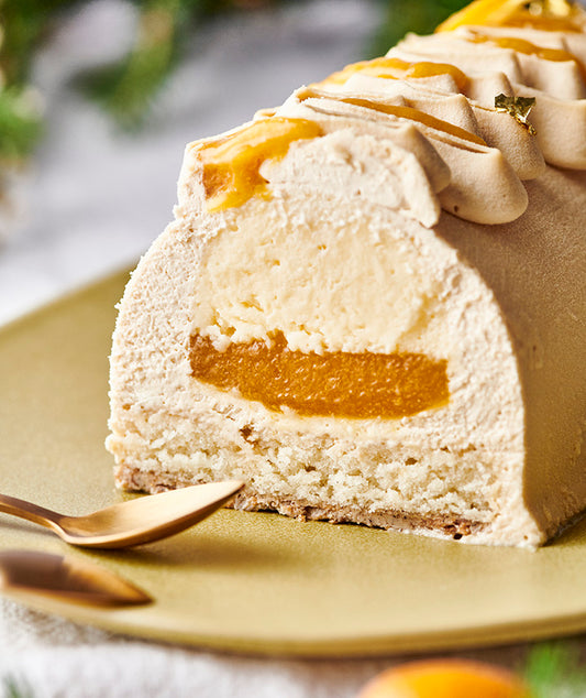Bûche Yuzu Kumquat Dulce - 6 / 8 personnes