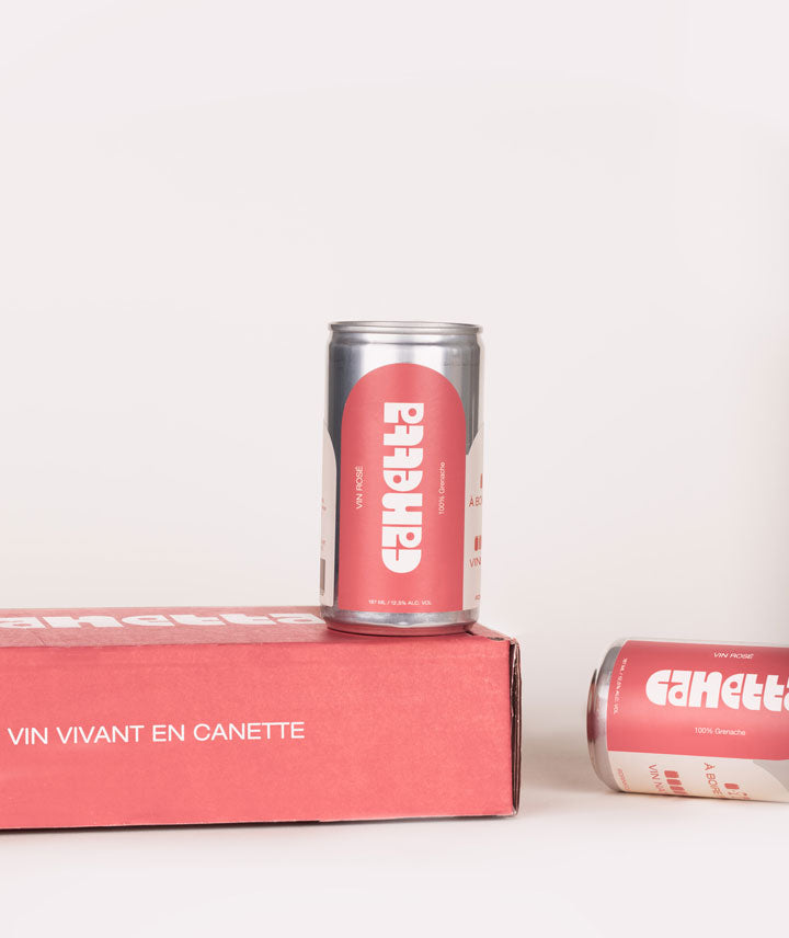 Canetta - Vin rosé x4