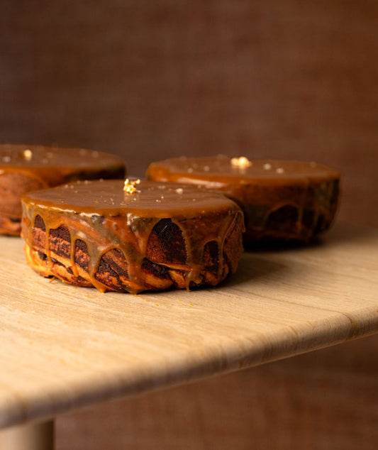 Babka Pie brownie caramel