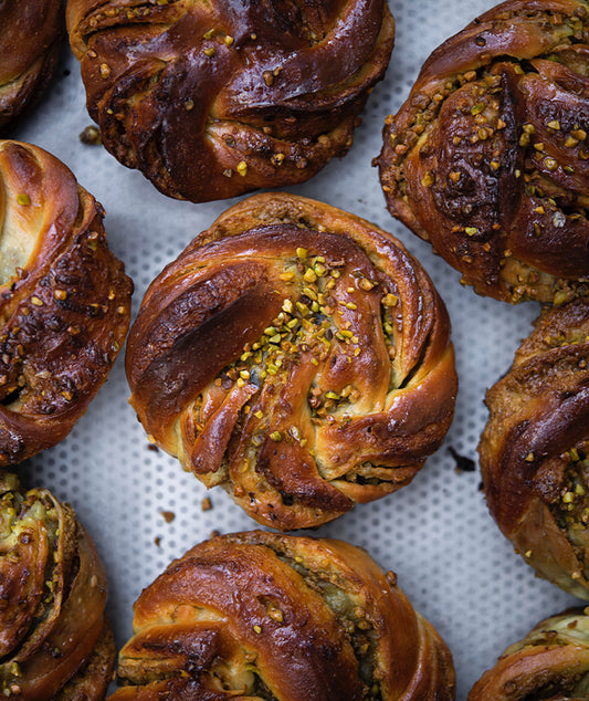 Babka roll - Pistache fleur d’oranger