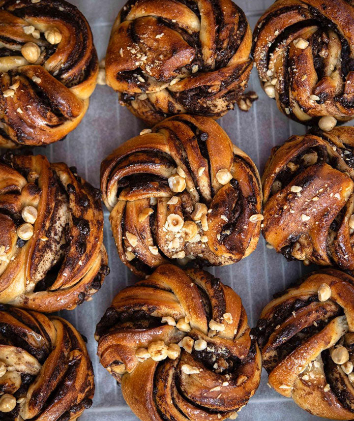 Babka roll - Chocolat noisettes