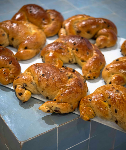 Hallah - Huile d'olive et pépites de chocolat