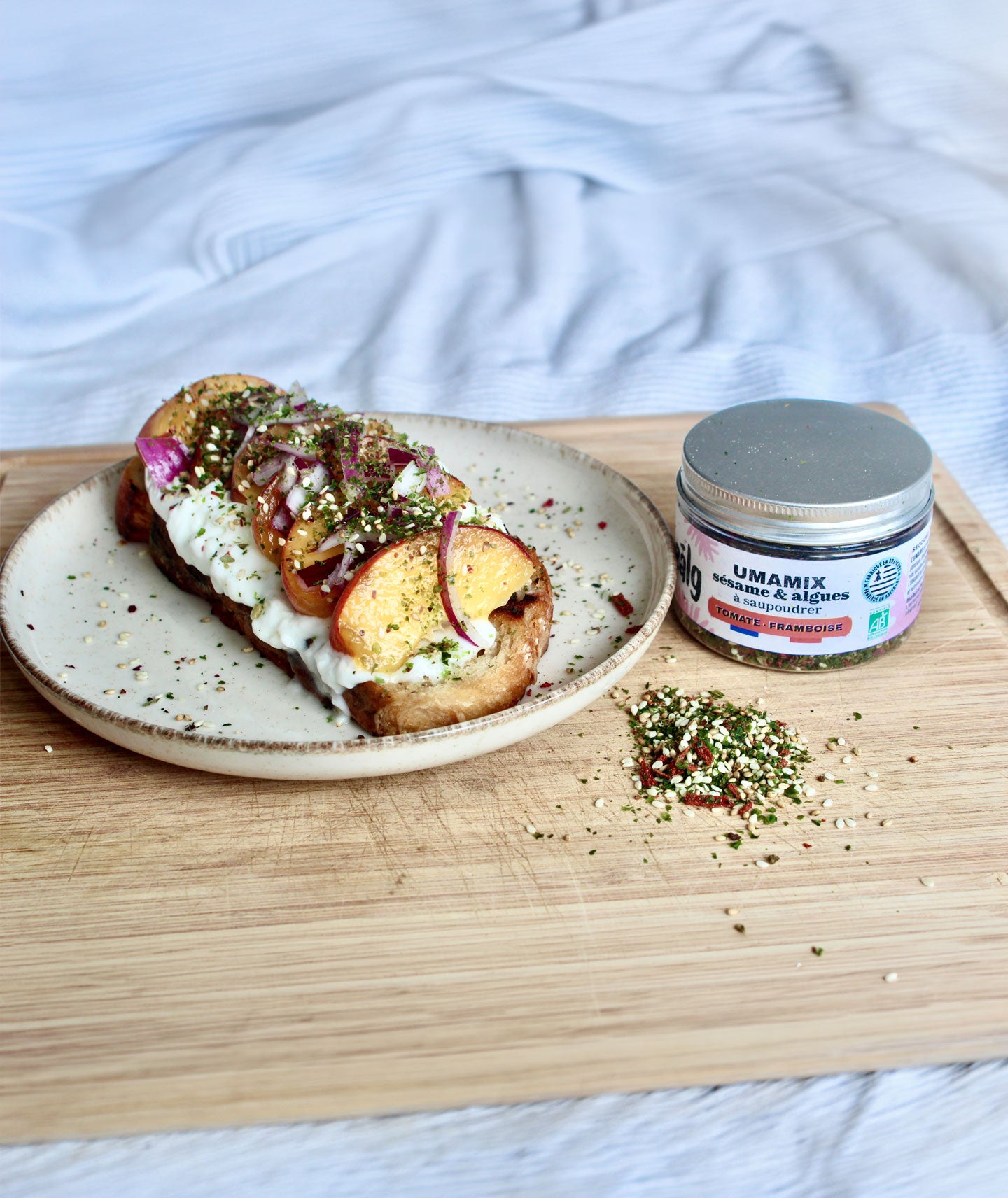 Amandes et noix de cajou aux algues bretonnes