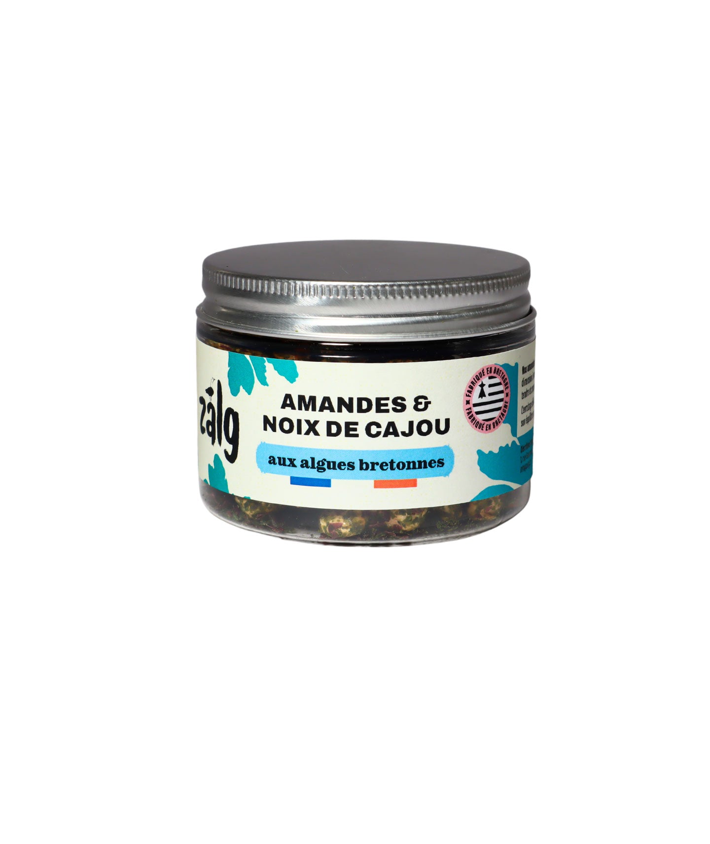 Amandes et noix de cajou aux algues bretonnes