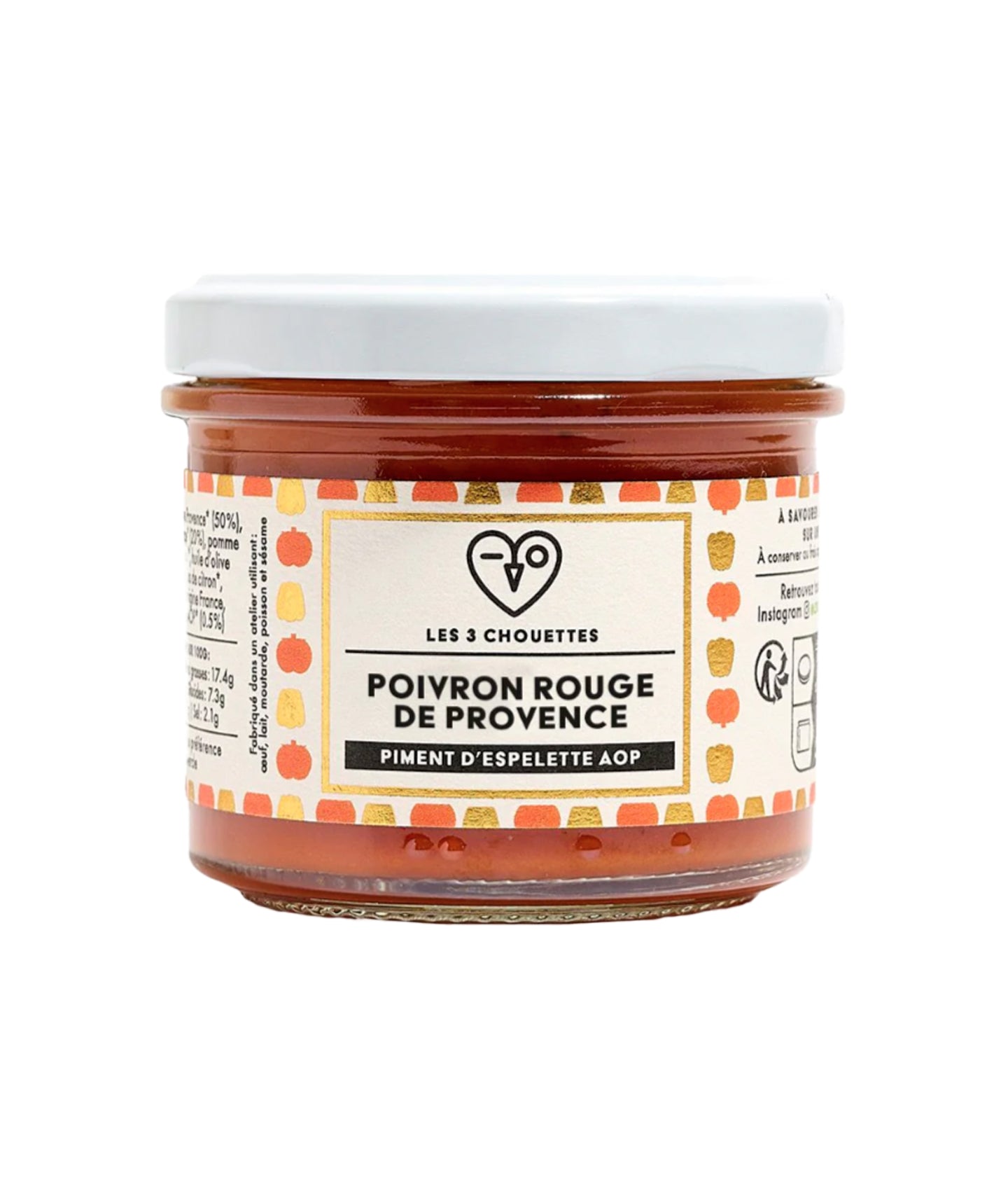 Poivron rouge de Provence au piment d'Espelette AOP