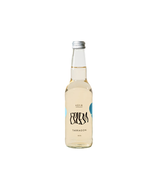Kéfir bio pétillant au Tarragon – Bouteille 33cl