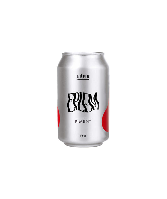 Kéfir bio pétillant au Piment - Canette 33cl