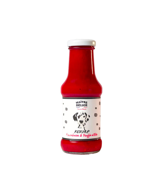 Ketchup à la framboise et truffe