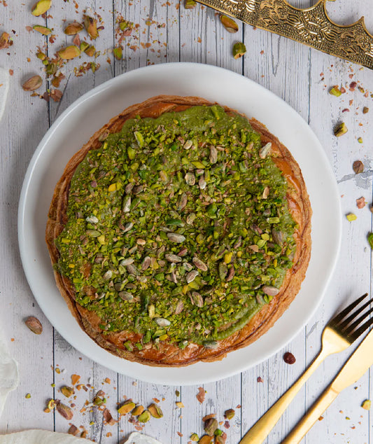 Galette pistache - 6 personnes