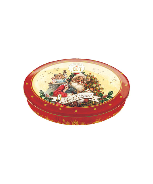 Boîte de chocolat au lait nostalgie de Noël