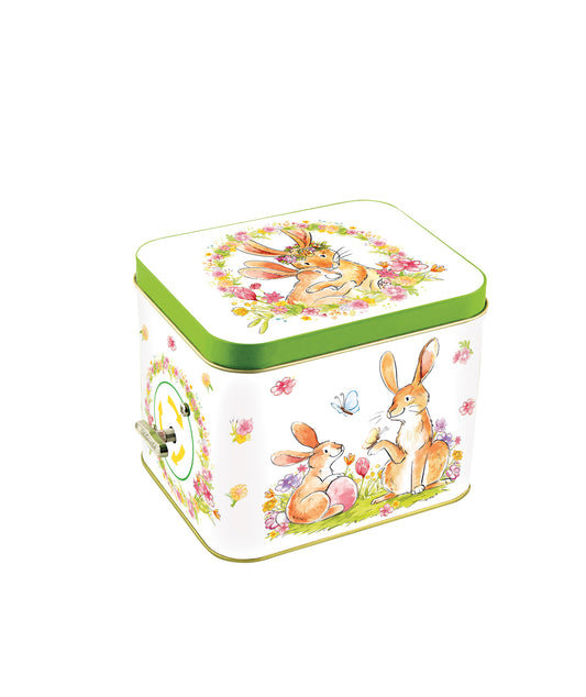 Boîte musique métallique chocolat - 138g