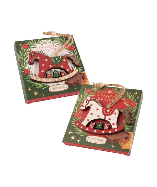 Cheval à bascule de Noël