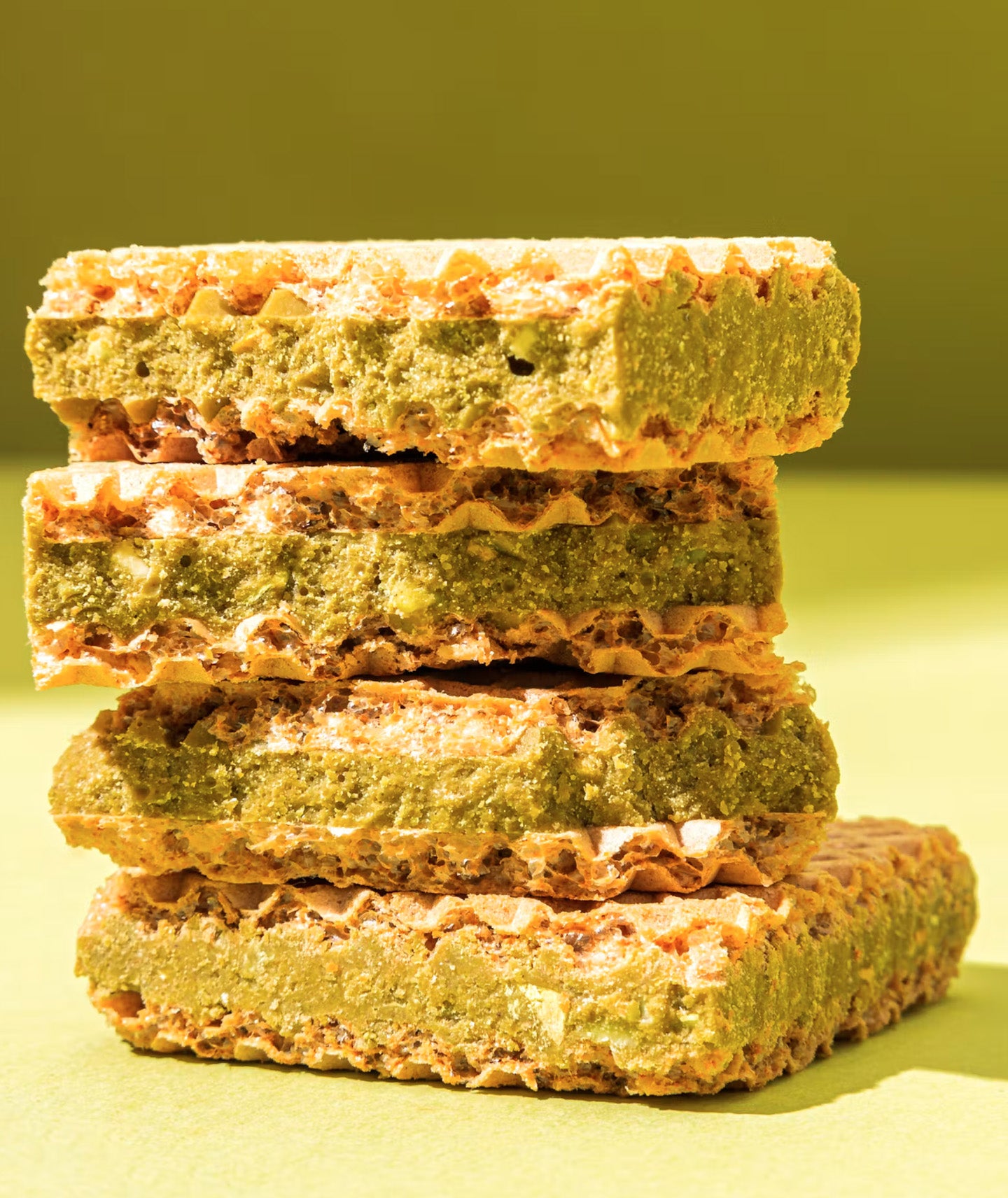 Gaufrettes pistache bio